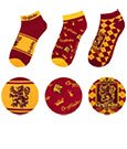 Harry Potter Ankle Socks 3-Pack Gryffindor