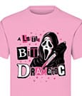 Scream T-Shirt Ghost Face A Little Bit Dramatic Size S