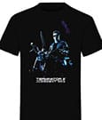 The Terminator T-Shirt Bike Pose Black Size XL