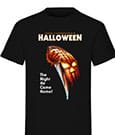 Halloween T-Shirt Film Poster  Size L