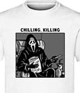Scream T-Shirt Ghost Face Chilling, Killing Size M