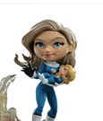 Fantastic Four Mini Co. PVC Figure Invisible Woman and Franklin 15 cm