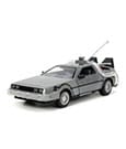 Back to the Future Hollywood Rides Diecast Model 1/24 Back to the Future 1 Time Machine