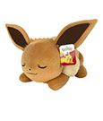 Pokémon Plush Figure Eevee sleeping 45 cm