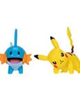 Pokémon First Partner Battle Figure Set Figure 2-Pack Mudkip & Pikachu #4