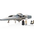 Star Wars Vehicle with Figure Deluxe Sith Infiltrator Episode 1 Collection 20 cm