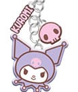 Sanrio Metal Keychain Kuromi