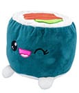 Plushi Plush Figure Maki Sushi with Salmon 20 cm