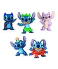 Lilo & Stitch Mini Figure 5-Pack Stitch Collectible Figure Set 7 cm