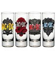 AC/DC Shotglass 4-Pack Black Ice