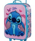 Lilo & Stitch Soft 3D Trolley Suitcase Stitch & Angel Pink 52 cm