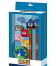 Sonic - The Hedgehog Stationery Set 8-Pack