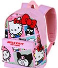 Sanrio Fan HS Backpack Kuromi B & W 2.2 Black