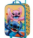 Lilo & Stitch Soft 3D Trolley Suitcase Stitch Ocean Blue 52 cm