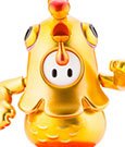Fall Guys: Ultimate Knockout Action Figure 1/20 Legendary Edition Orangeade / Golden Chicken Costume 8 cm