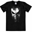 Marvel Easy Fit T-Shirt Punisher - Striped Skull Size M