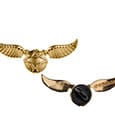 Harry Potter Pin Nevermore Golden Snitch