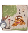 My Neighbor Totoro Mini Towel Bus Stop 25 x 25 cm