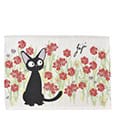 Kiki's Delivery Service Cloth Lunch Napkin Jiji Red Flowers