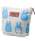 My Neighbor Totoro Pouch Totoro Silhouette Blue