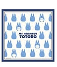 My Neighbor Totoro Handkerchief Totoro Silhouette Blue 43 x 43 cm