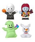 The Nightmare Before Christmas Fisher-Price Little People Collector Mini Figures 4-Pack 7 cm