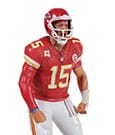 NFL Kansas City Chiefs Statue Statue 1/6 Patrick Mahomes 30 cm