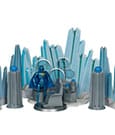 Superman (2025) DC Direct Playset Fortress of Solitude with Superman Robot