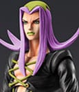 JoJo's Bizarre Adventure Part 5 Super Action Action Figure Chozokado Leone Abbacchio Black Ver. 16 cm