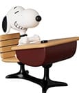 Peanuts UDF Series 18 Mini Figure Snoopy with desk 9 cm