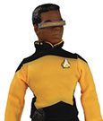 Star Trek Action Figure Geordi La Forge 20 cm
