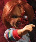 Child´s Play 3 Designer Series Talking Pizza Face Chucky 38 cm
