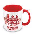 Stranger Things Coloured Inner Mug Friends Don't Lie