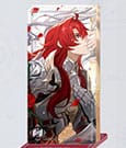 Honkai: Star Rail Light Cone Acryl Ornament with Glitter: Argenti An Instant Before a Gaze 15 cm