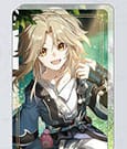 Honkai: Star Rail Light Cone Acryl Ornament with Glitter: River Flow In Spring 9 cm