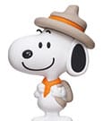 Peanuts Magnet Snoopy Scouts