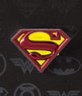 DC Comics Pin Badge Superman Logo coloured