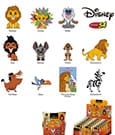 Disney PVC Bag Clips The Lion King 30th Anniversary Display (24)