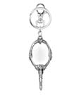 Beauty and the Beast Pewter-Keychain Mirror