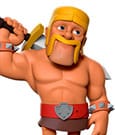 The World of Clash Minix Figure Clash of Clans Barbarian 12 cm