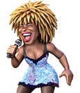 Tina Turner Minix Figure Tina Turner 12 cm