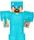 Minecraft Heroes of Goo Jit Zu Meteor Madness Stretch Figure Steve 12 cm