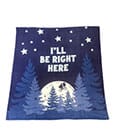 E.T. the Extra-Terrestrial Cozy Blanket Portal I´ll be right here 180 x 200 cm