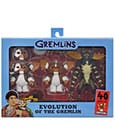 Gremlins Action Figures Evolution of a Gremlin 40th Anniversary Box Set 18 cm