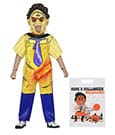 The Texas Chainsaw Massacre Ben Cooper Action Figure Costume Series 9 Leatherface 15 cm