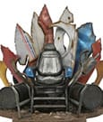 Teenage Mutant Ninja Turtles 2: Secret of the Ooze Diorama Shredder's Throne 27 cm