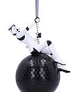 Original Stormtrooper Hanging Tree Ornament Wrecking Ball Hanging Stormtrooper 12 cm