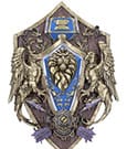 World of Warcraft Plaque Alliance 30 cm