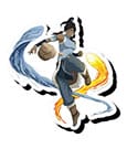 Legend Of Korra: Bending Funky Chunky Magnet