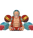 One Piece Coin Bank Franky